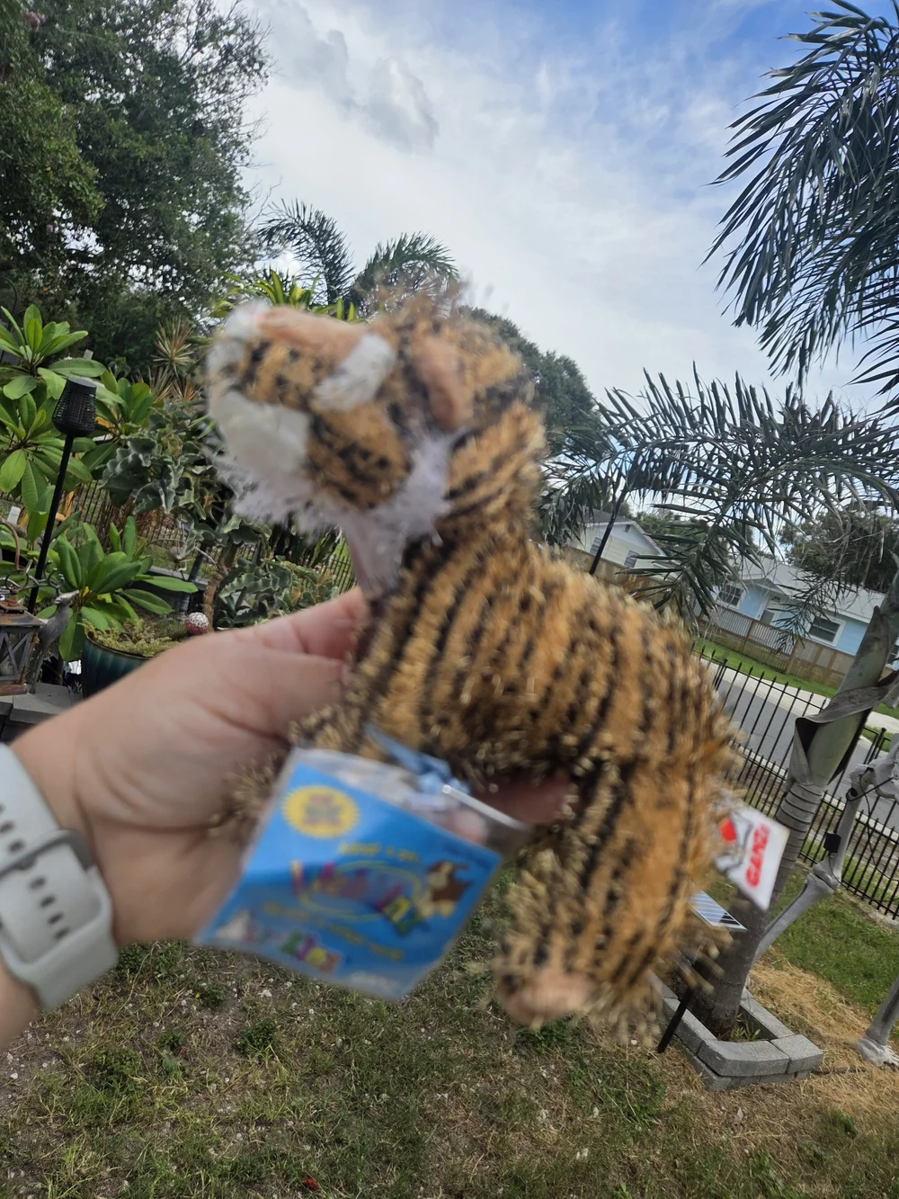Webkinz Lil' Kinz Tiger HS032 New with Sealed Tag and Unused Code